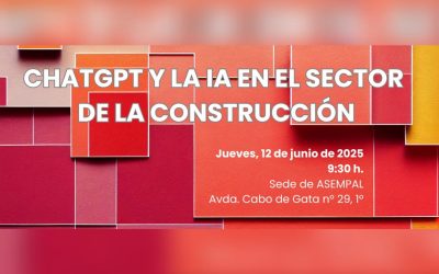 Jornada “ChatGPT y la IA en el sector de la construcción” 12/06/25, 9:30 h.